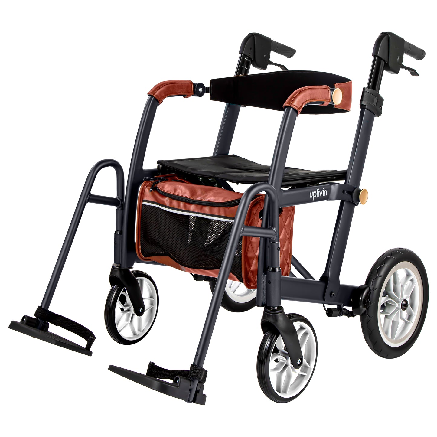 Rollator shopping trolley