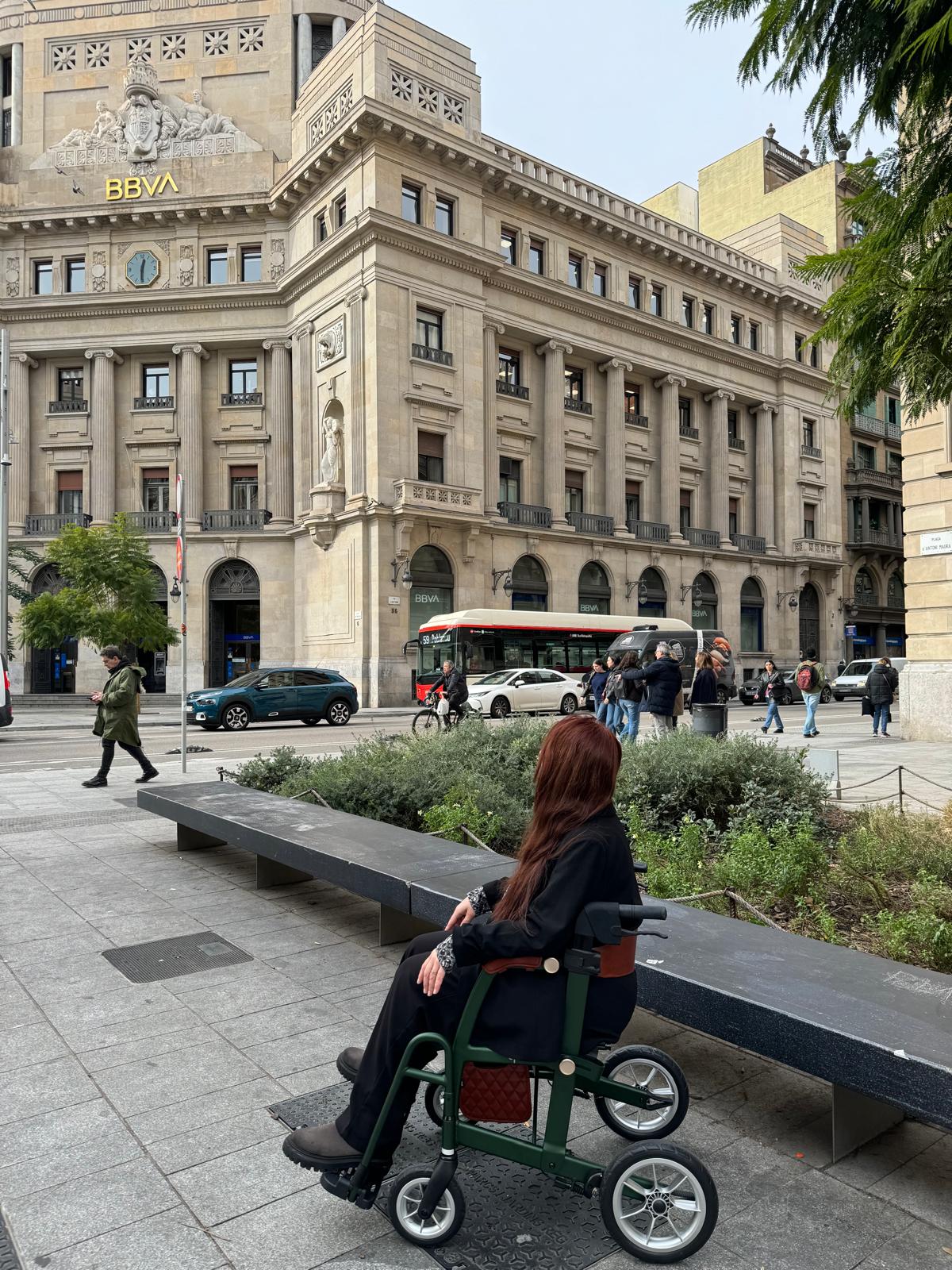 Rollator shopping trolley