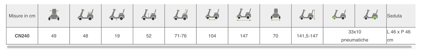 Scooter MOBILITY 240