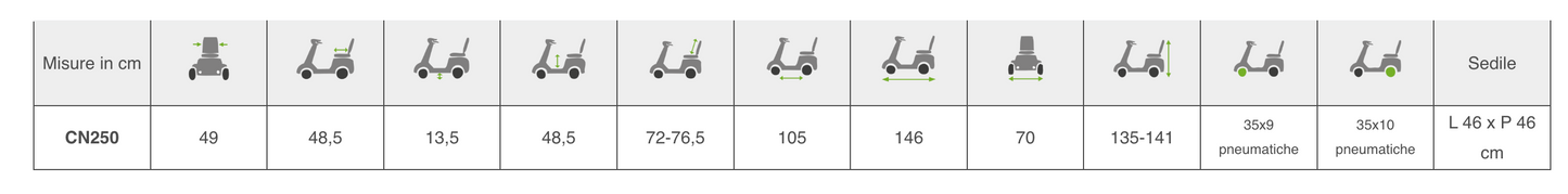Scooter MOBILITY 250