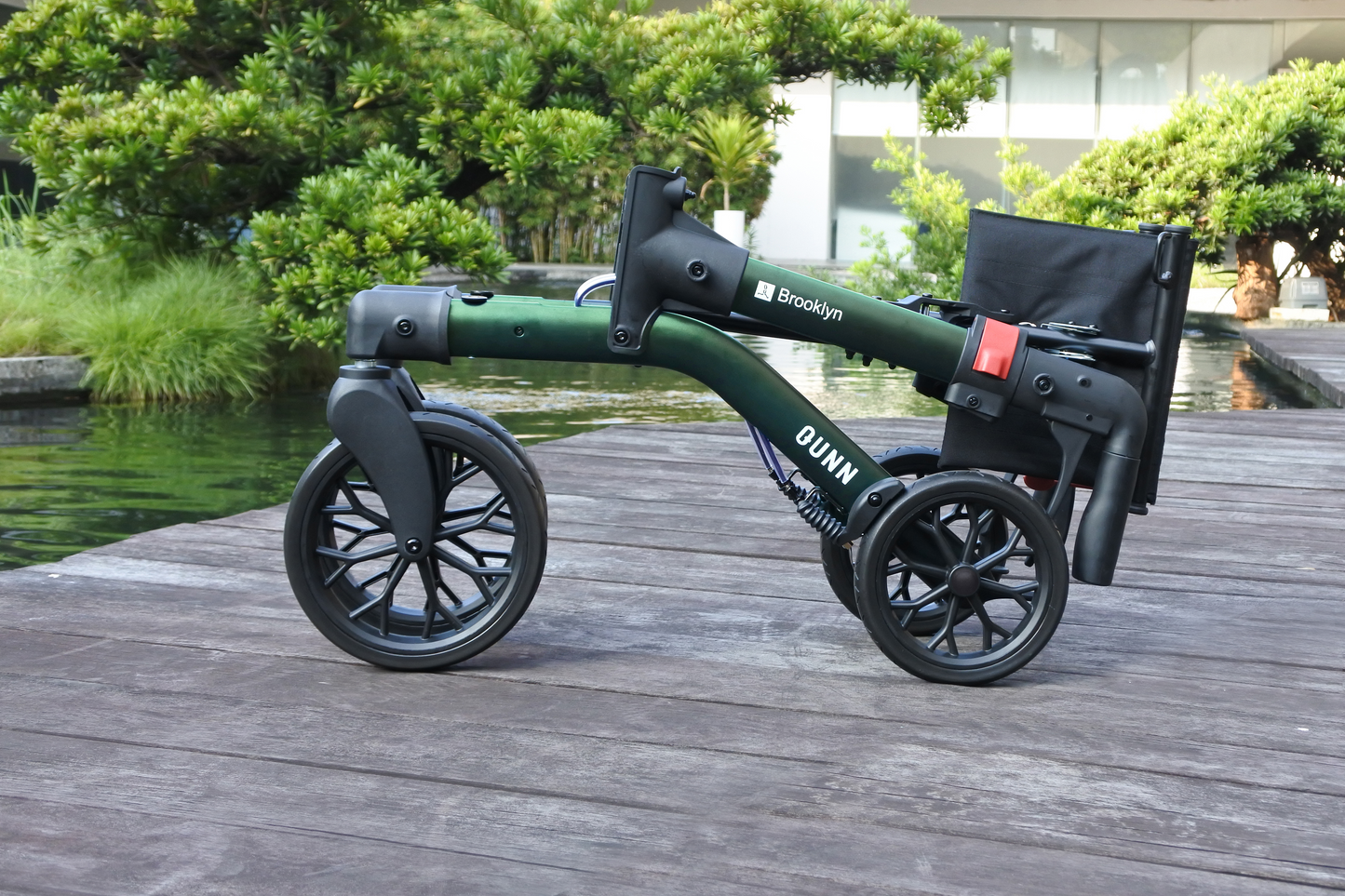 Rollator shopping trolley