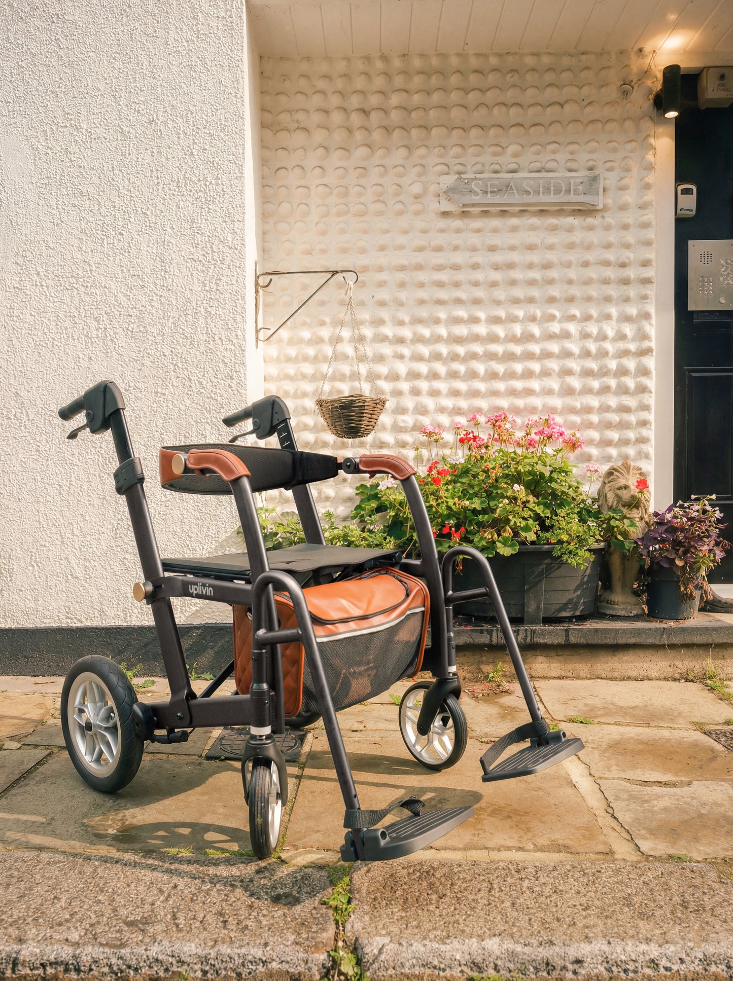 Rollator shopping trolley