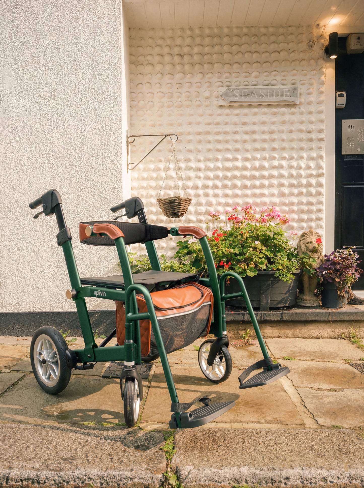 Rollator shopping trolley