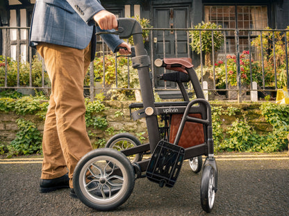 Rollator shopping trolley