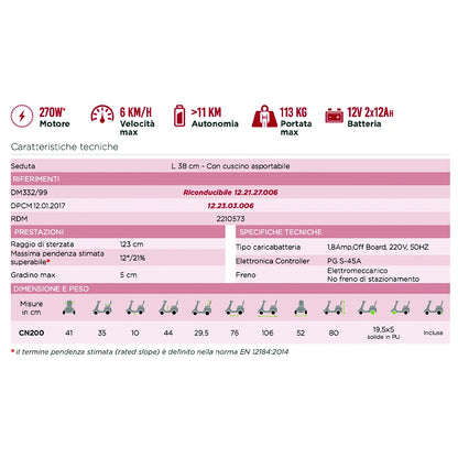 Scooter MOBILITY 200