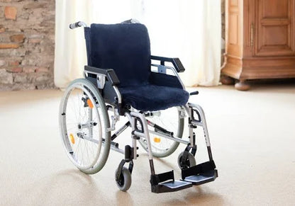 Wheelchair sheepskin cushion