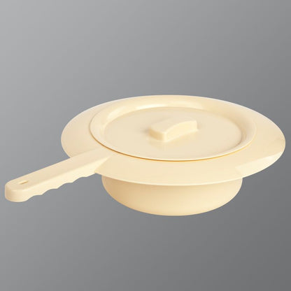Bedpan with lid