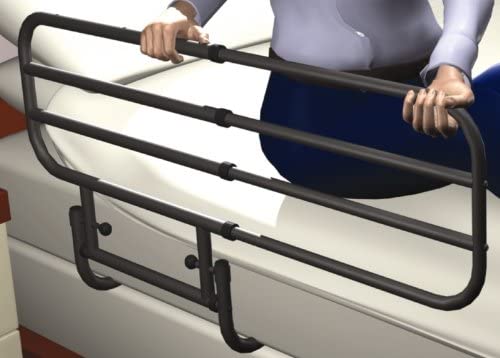 Extendable cot rail