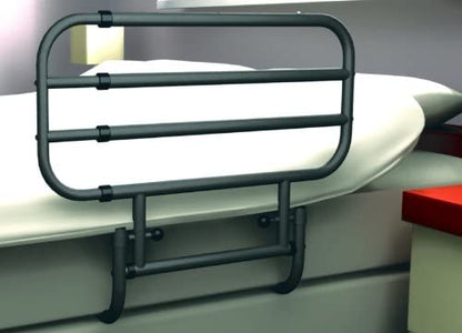 Extendable cot rail