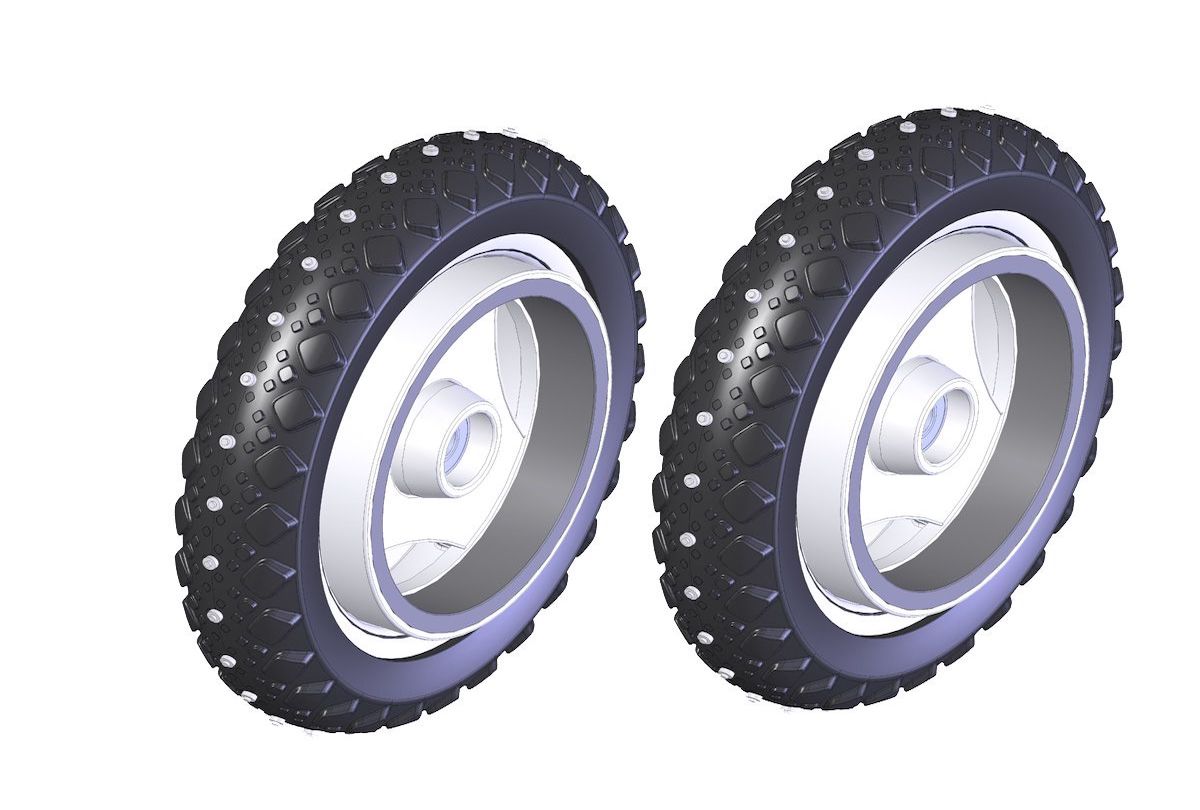 Offroadräder mit Spikes Topro