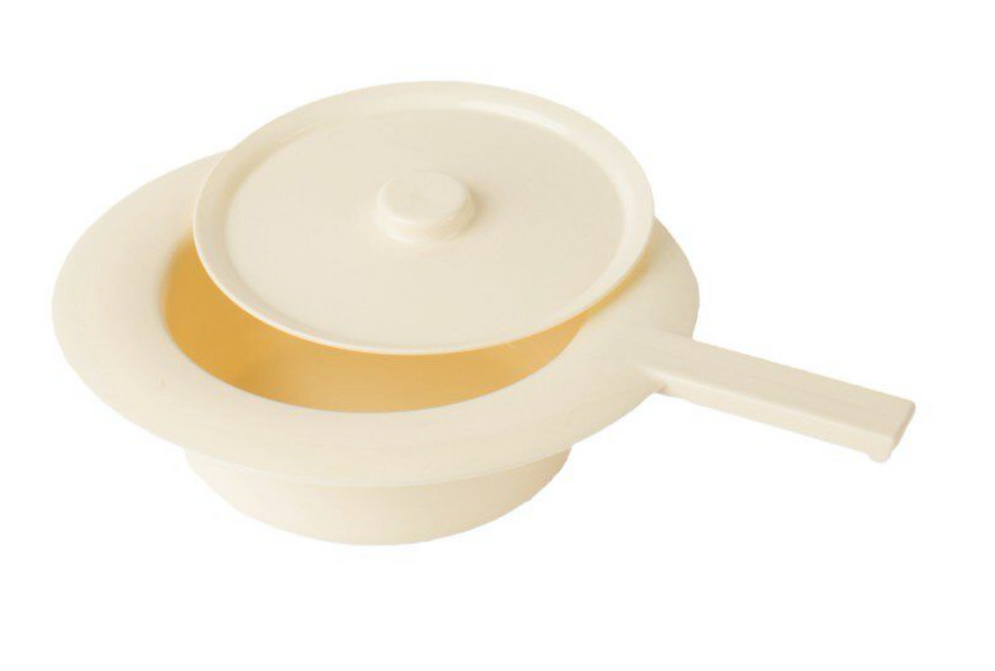 Bedpan with lid