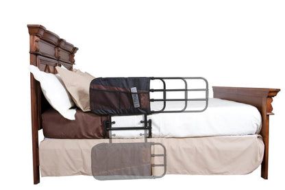 Extendable cot rail