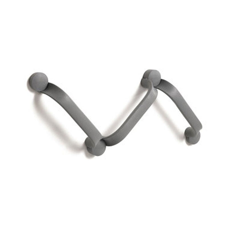 Grab bar adhesive mounting