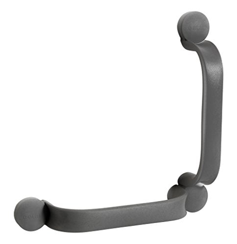 Grab bar adhesive mounting