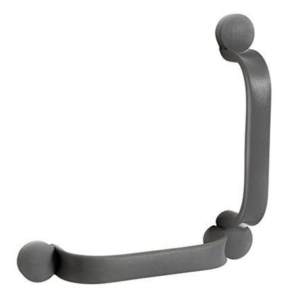 Grab bar adhesive mounting